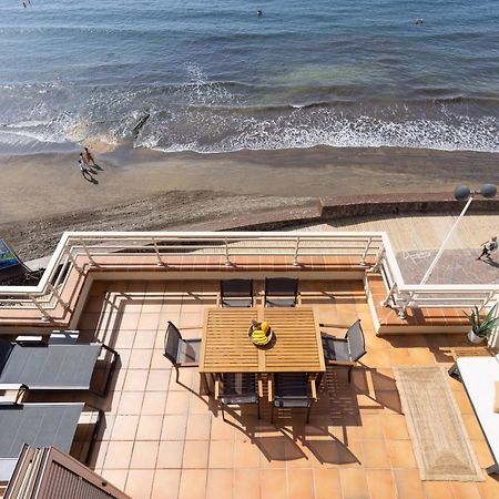 Ferienwohnung Medano Seaview Penthouse Casa Corina III El Médano Exterior foto