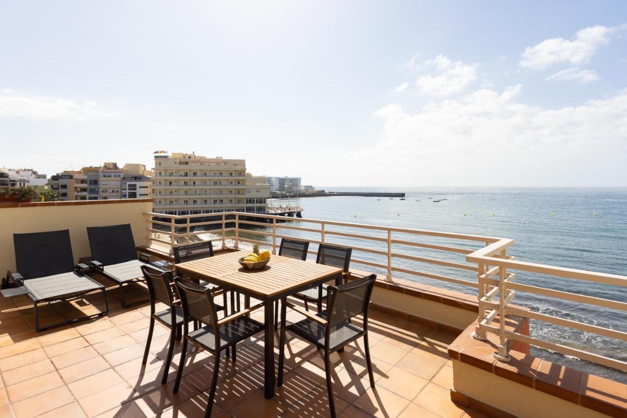 Ferienwohnung Medano Seaview Penthouse Casa Corina III El Médano Exterior foto