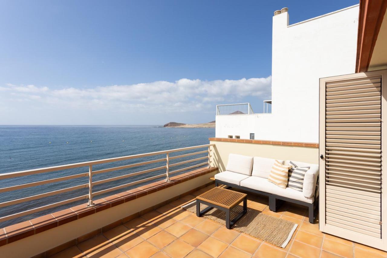 Ferienwohnung Medano Seaview Penthouse Casa Corina III El Médano Exterior foto