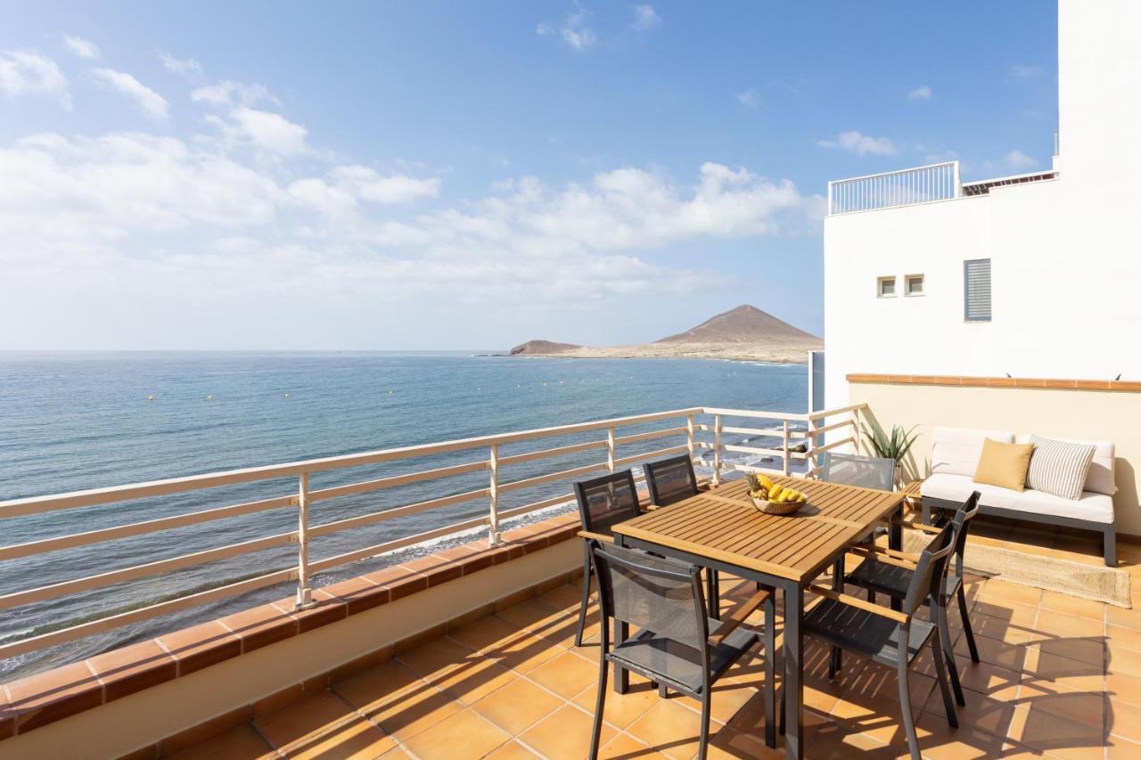 Ferienwohnung Medano Seaview Penthouse Casa Corina III El Médano Exterior foto